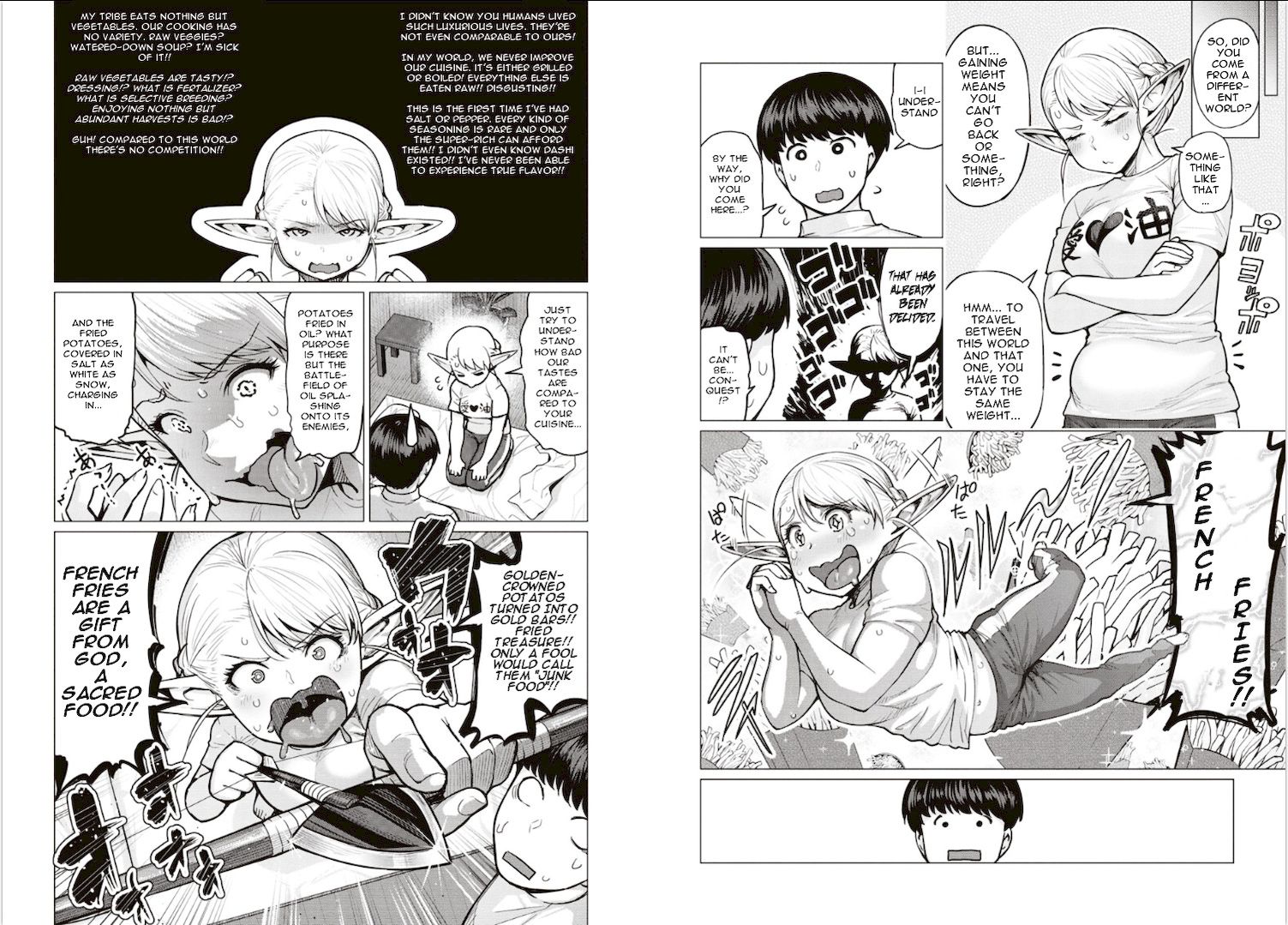 Elf-San Wa Yaserarenai. - Chapter 1 [photo 10] - MangaPorn