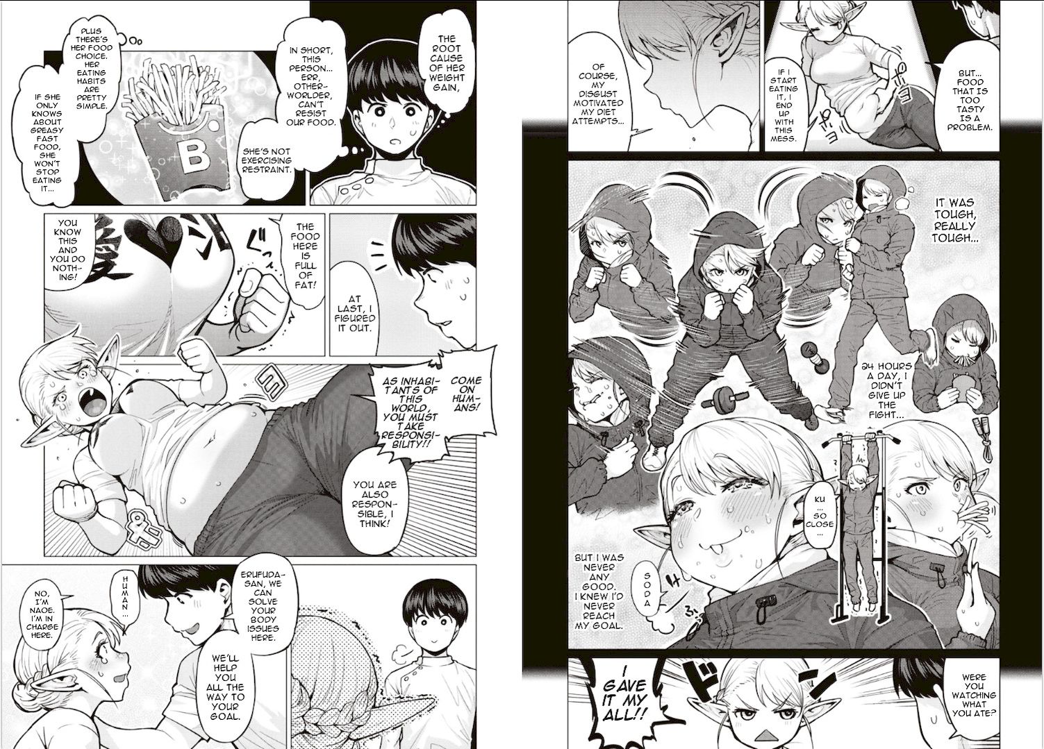 Elf-San Wa Yaserarenai. - Chapter 1 [photo 11] - MangaPorn