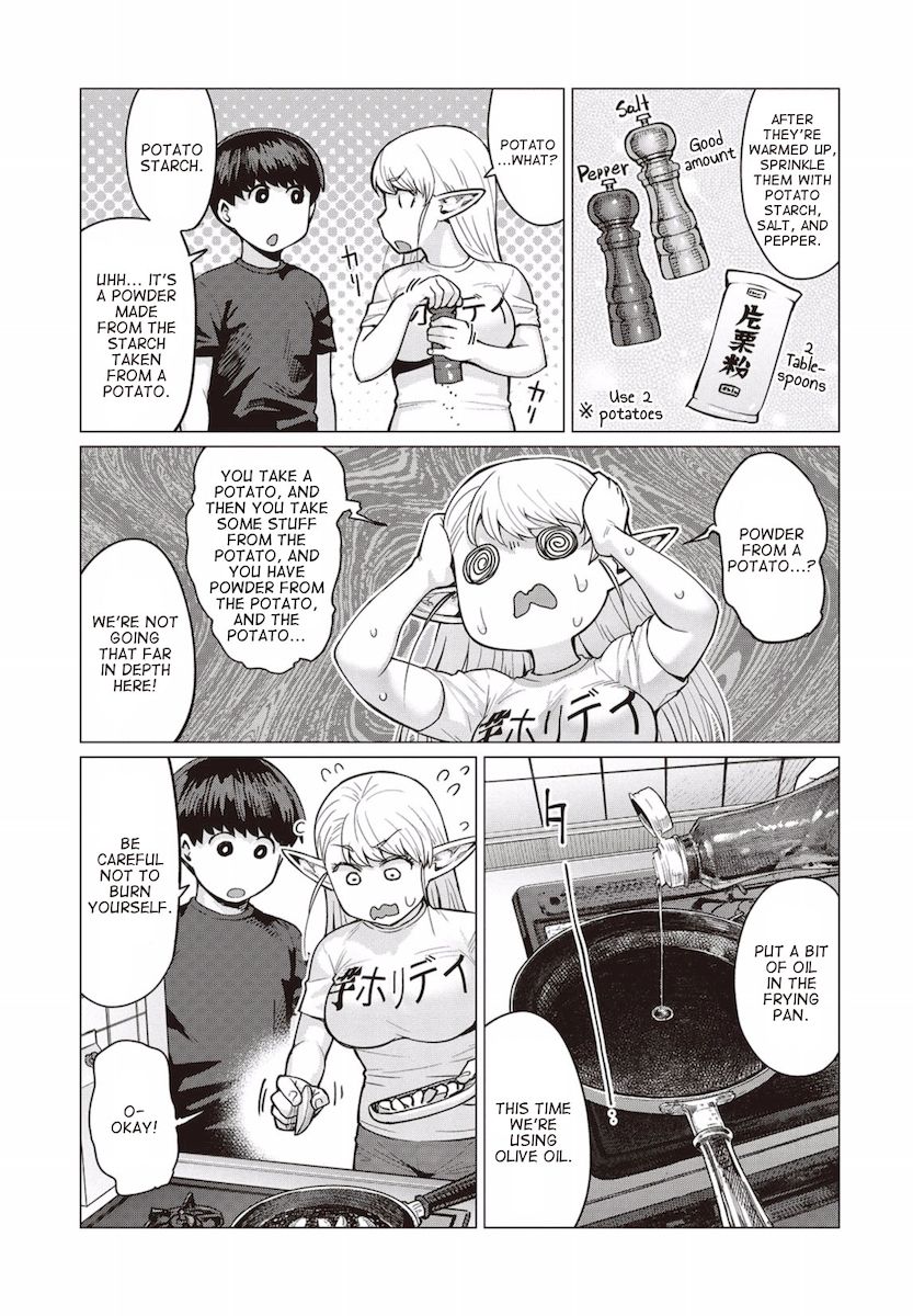 Elf-San Wa Yaserarenai. - Chapter 11 [photo 22] - MangaPorn