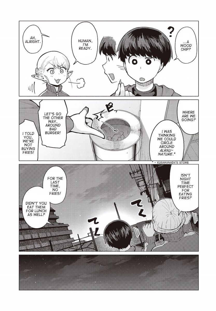 Elf-San Wa Yaserarenai. - Chapter 11 [photo 8] - MangaPorn