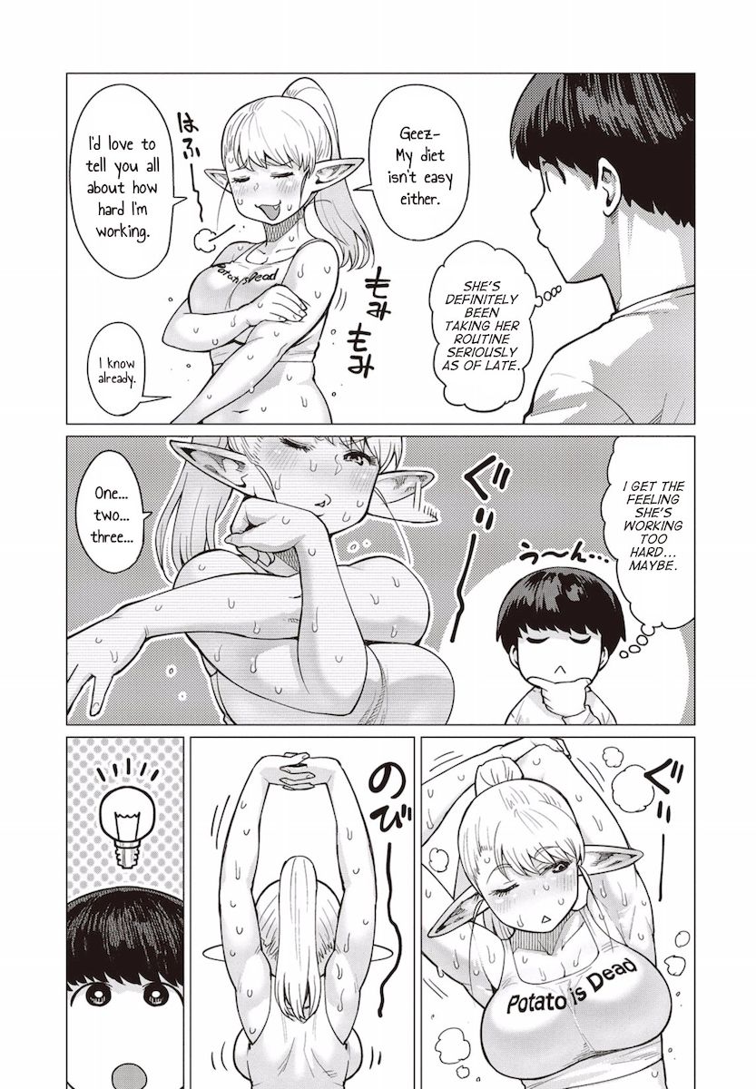 Elf-San Wa Yaserarenai. - Chapter 12 [photo 4] - MangaPorn