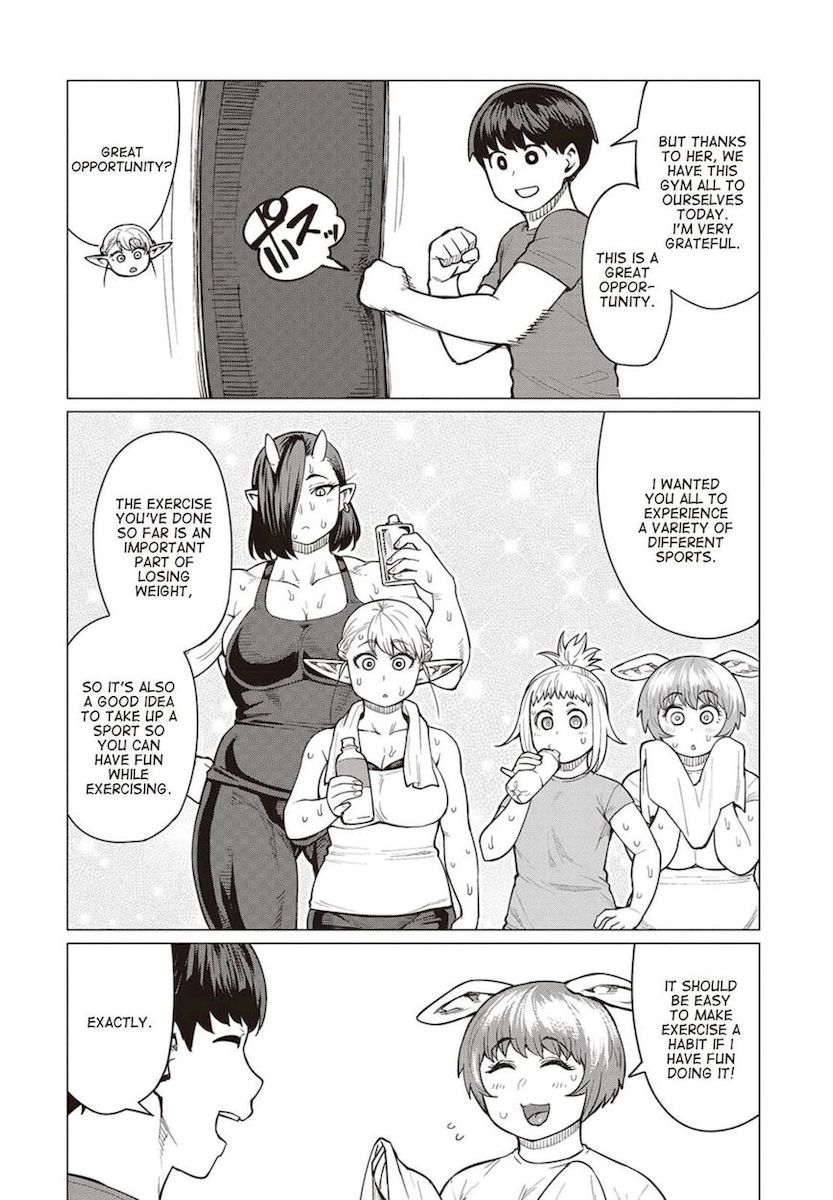 Elf-San Wa Yaserarenai. - Chapter 17 [photo 5] - MangaPorn