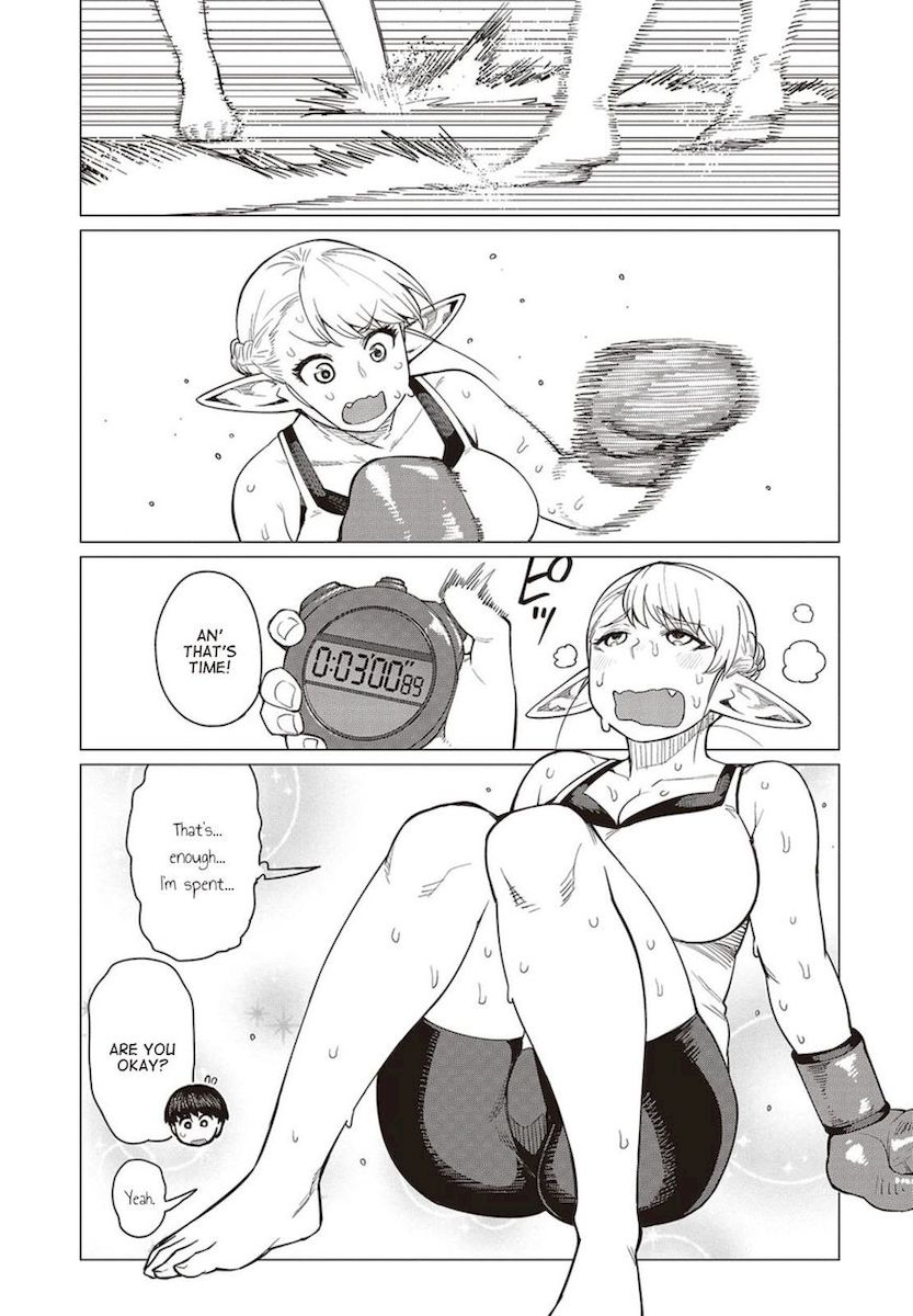 Elf-San Wa Yaserarenai. - Chapter 17 [photo 8] - MangaPorn