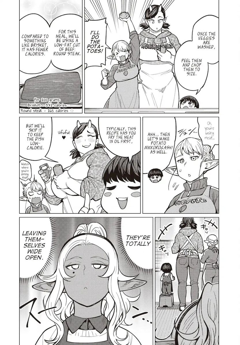 Elf-San Wa Yaserarenai. - Chapter 24 [photo 9] - MangaPorn