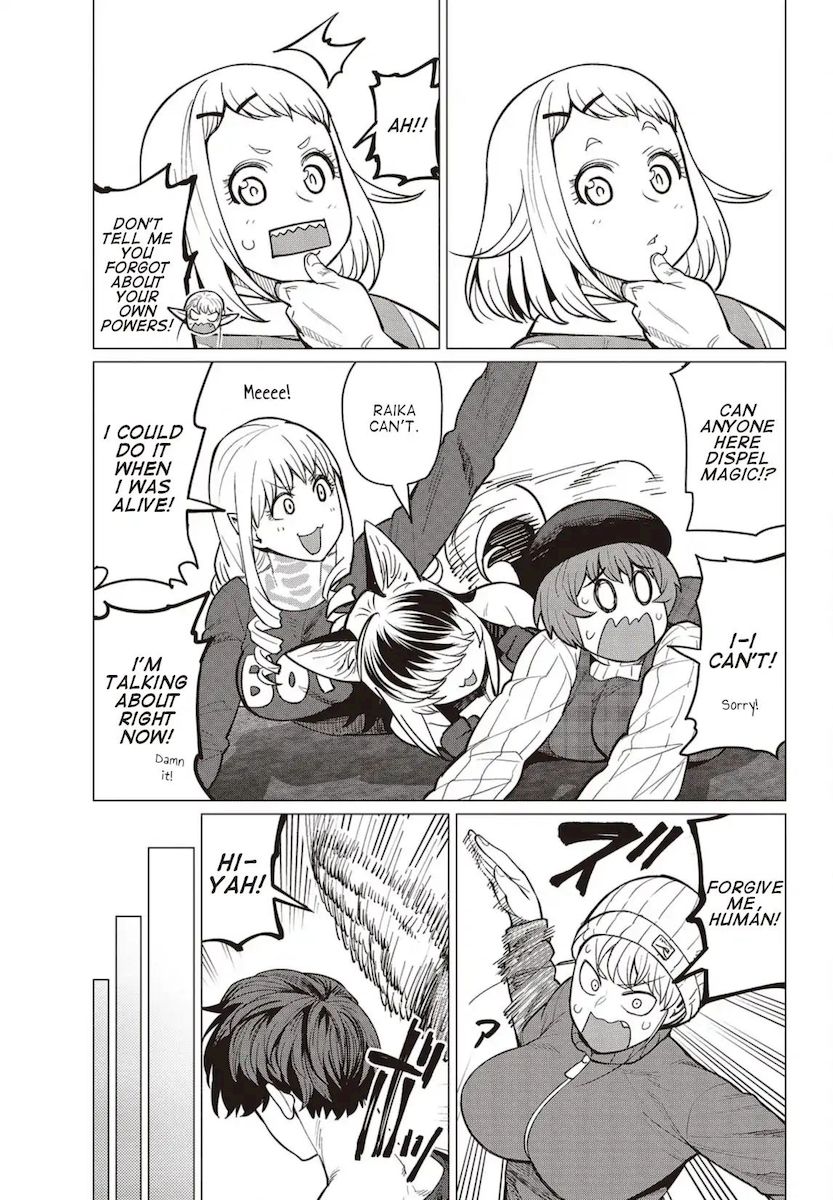 Elf-San Wa Yaserarenai. - Chapter 26 [photo 18] - MangaPorn