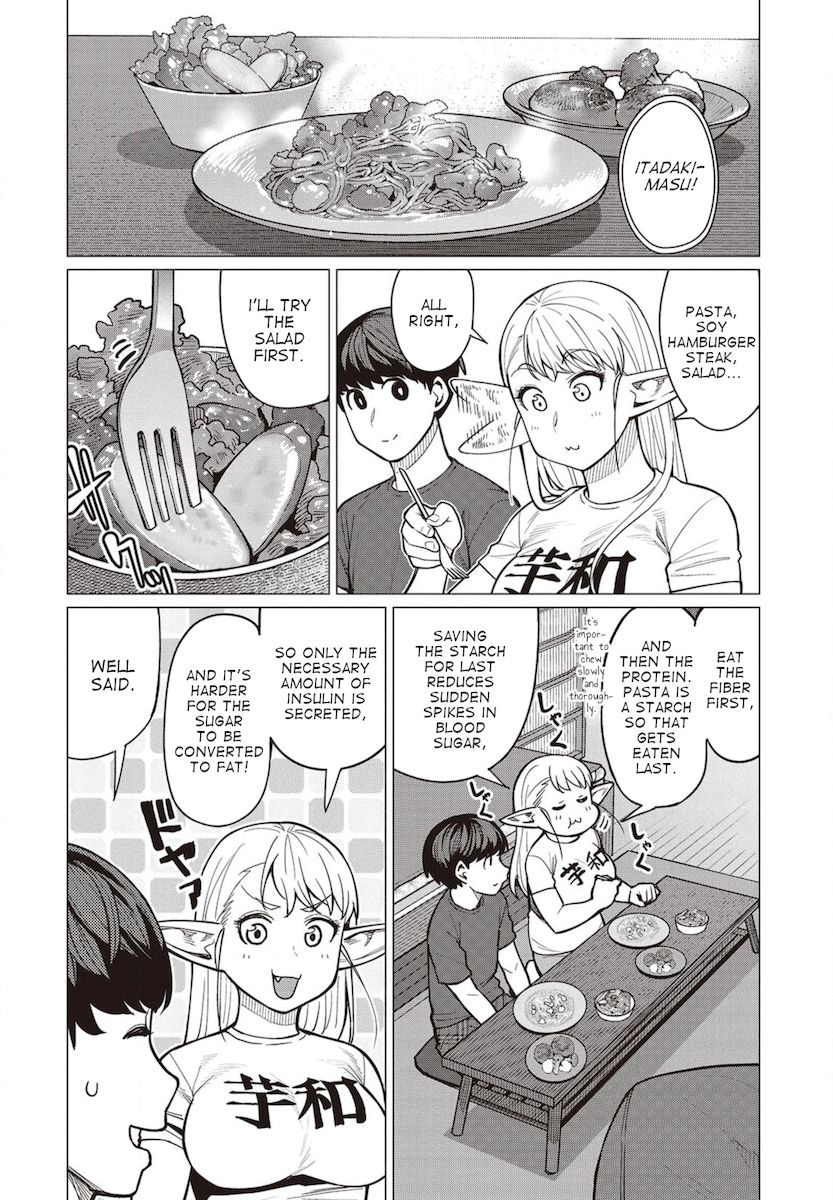 Elf-San Wa Yaserarenai. - Chapter 27 [photo 7] - MangaPorn