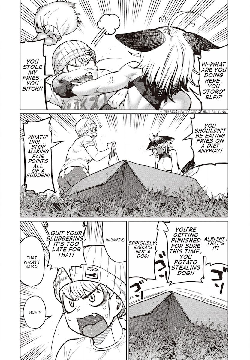Elf-San Wa Yaserarenai. - Chapter 30 [photo 9] - MangaPorn