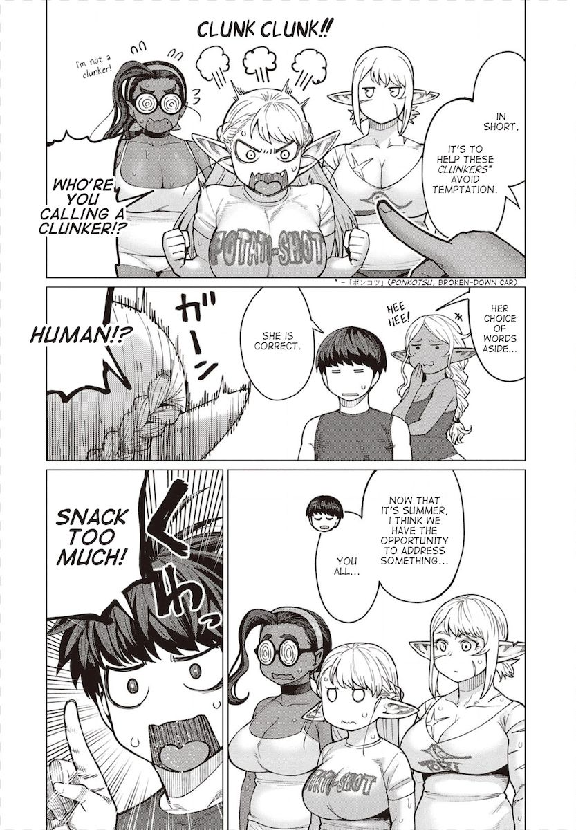 Elf-San Wa Yaserarenai. - Chapter 31 [photo 5] - MangaPorn