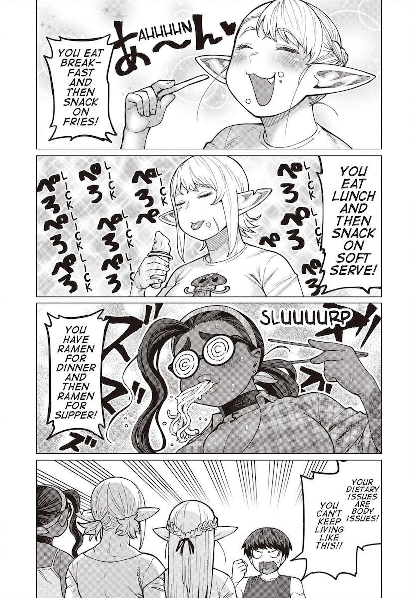 Elf-San Wa Yaserarenai. - Chapter 31 [photo 6] - MangaPorn