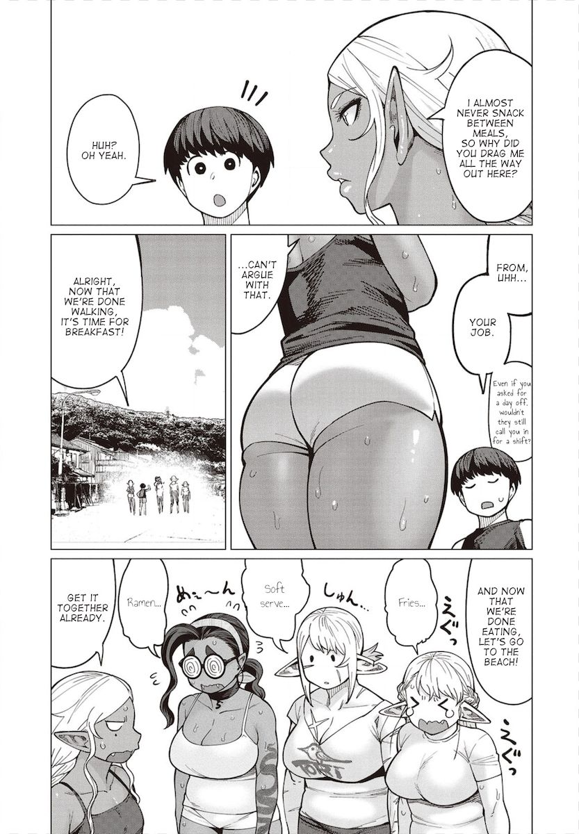 Elf-San Wa Yaserarenai. - Chapter 31 [photo 8] - MangaPorn