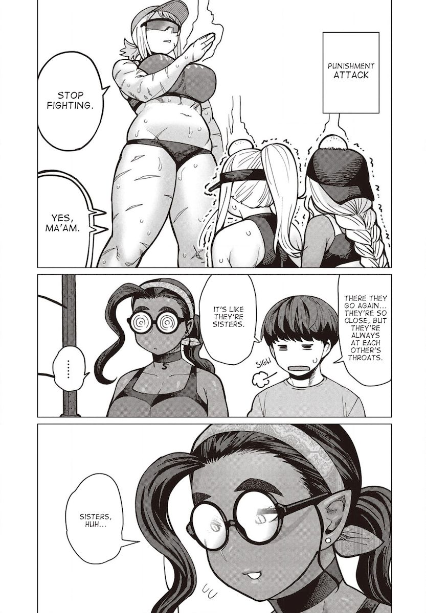 Elf-San Wa Yaserarenai. - Chapter 32 [photo 4] - MangaPorn