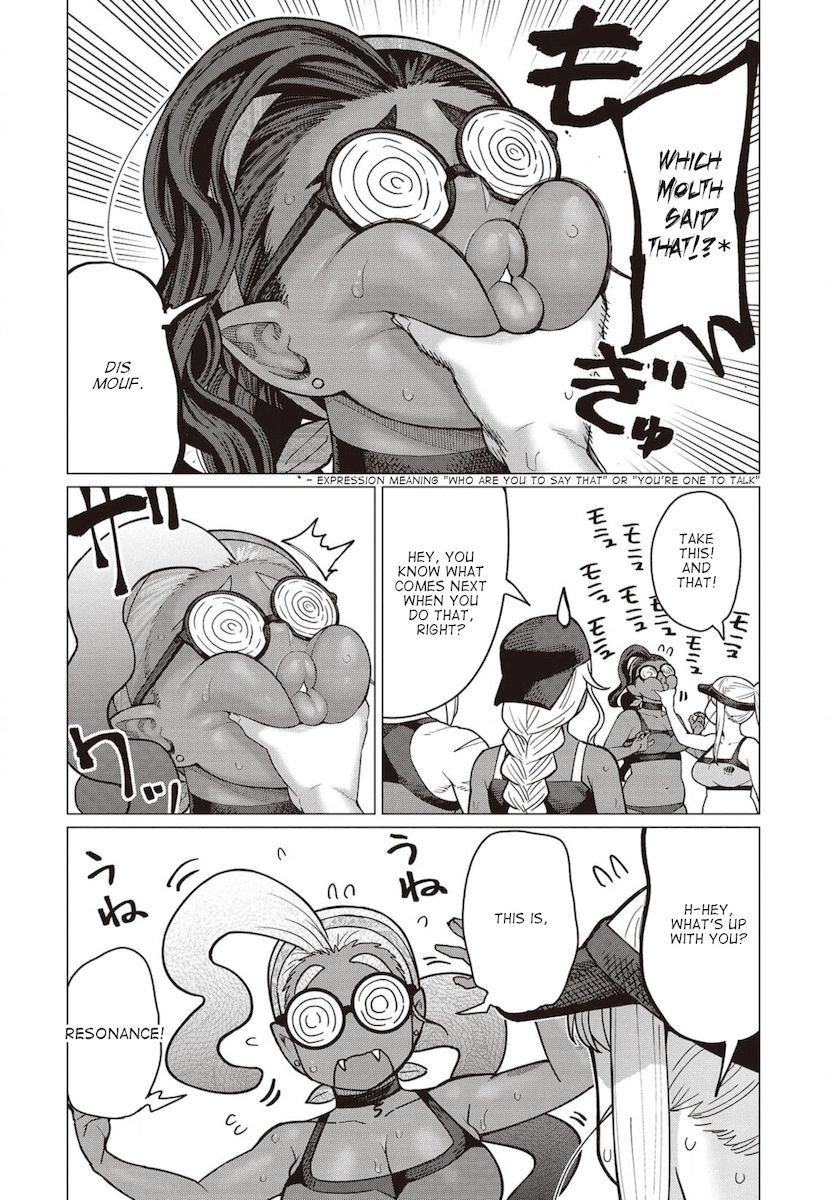 Elf-San Wa Yaserarenai. - Chapter 33 [photo 9] - MangaPorn