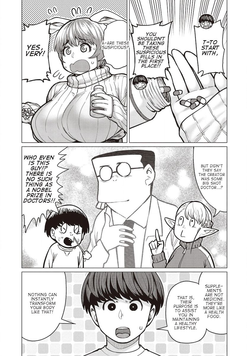 Elf-San Wa Yaserarenai. - Chapter 34 [photo 10] - MangaPorn