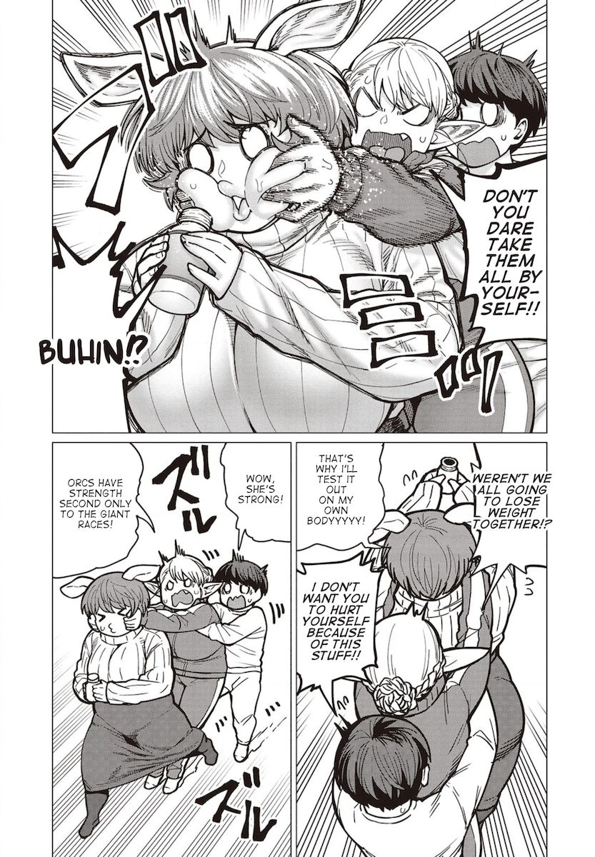 Elf-San Wa Yaserarenai. - Chapter 34 [photo 14] - MangaPorn