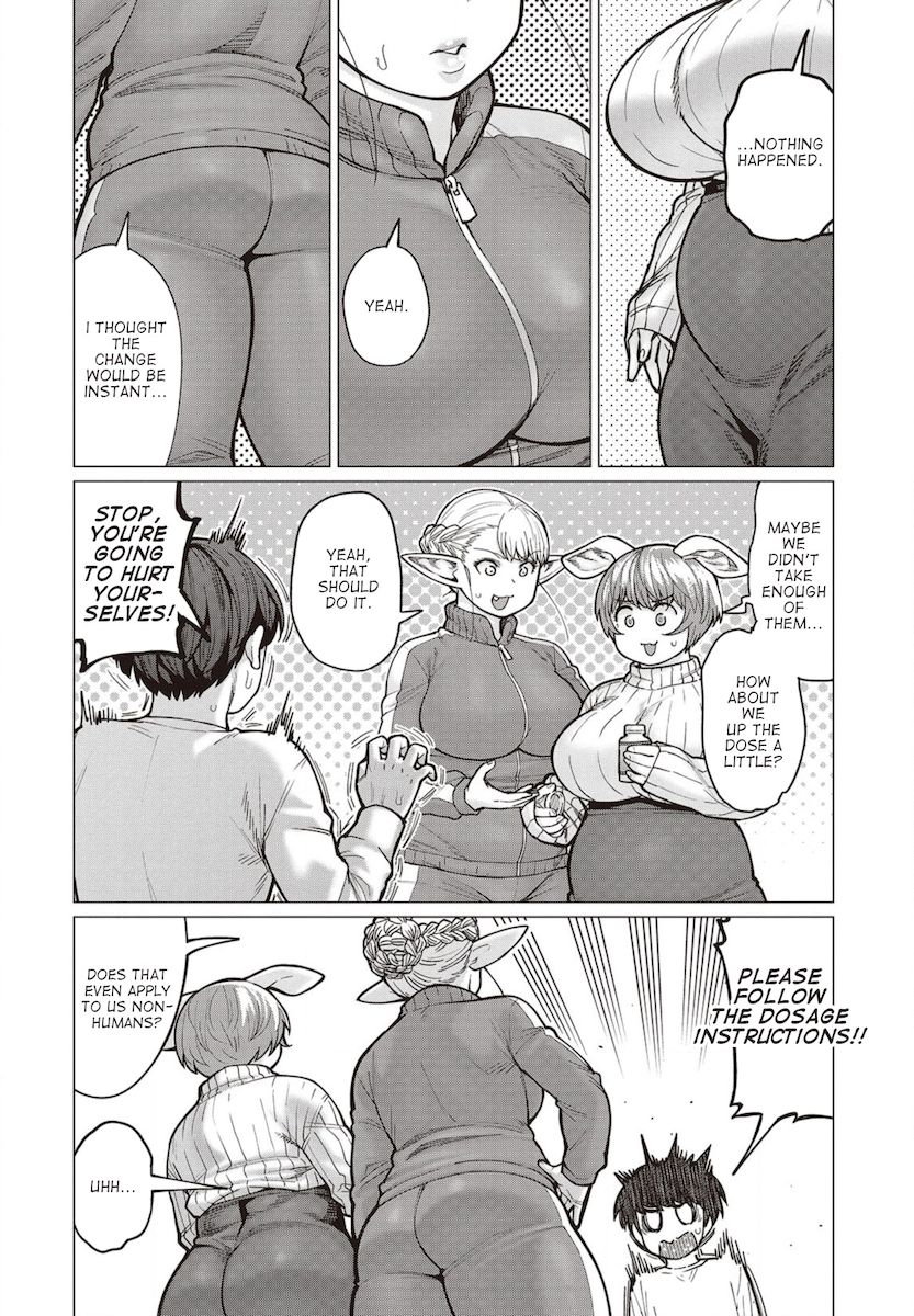 Elf-San Wa Yaserarenai. - Chapter 34 [photo 9] - MangaPorn