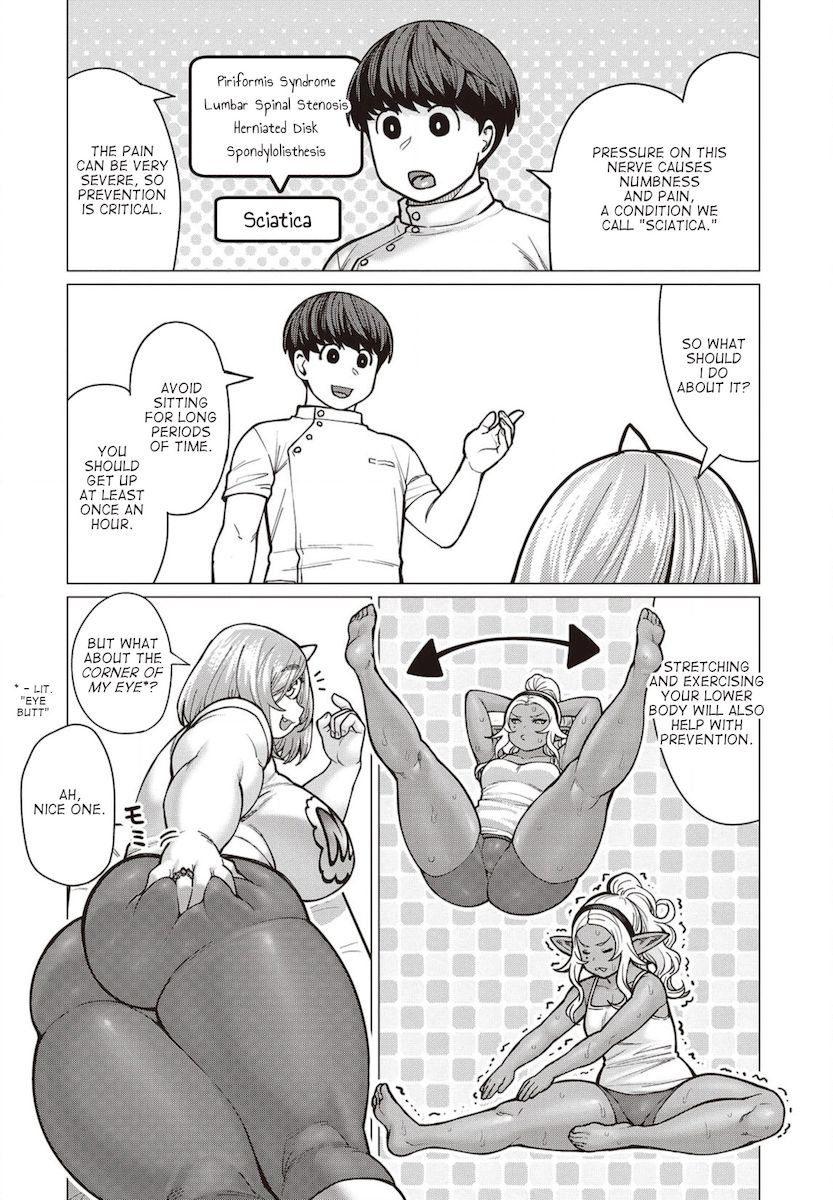 Elf-San Wa Yaserarenai. - Chapter 38 [photo 13] - MangaPorn