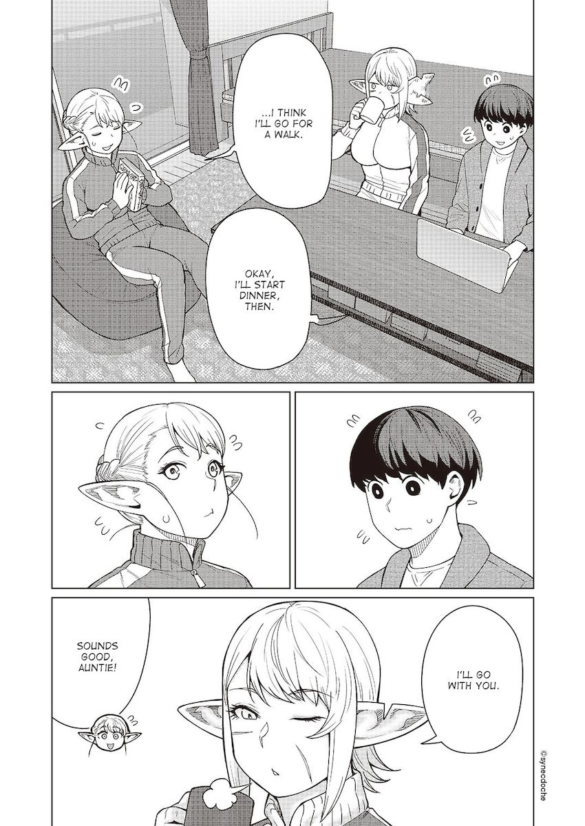 Elf-San Wa Yaserarenai. - Chapter 46 [photo 2] - MangaPorn