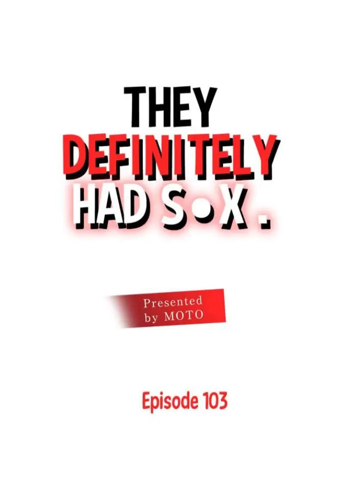 They Definitely Had Sex - Chapter 103 [photo 1] - MangaPorn