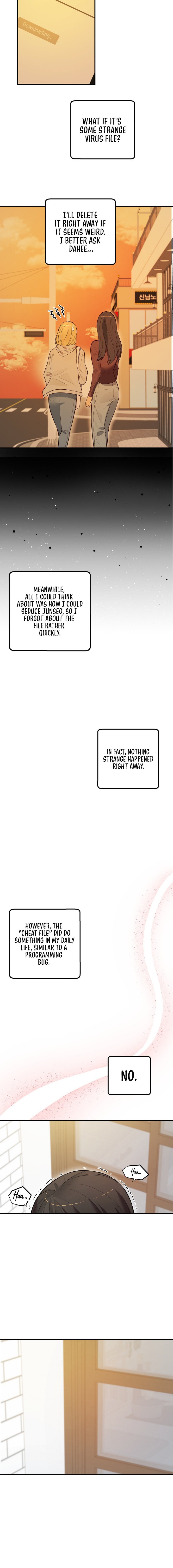 [Dating Sim Short Story] The Dating Simulator Cheat Code - Chapter 1 [photo 12] - MangaPorn