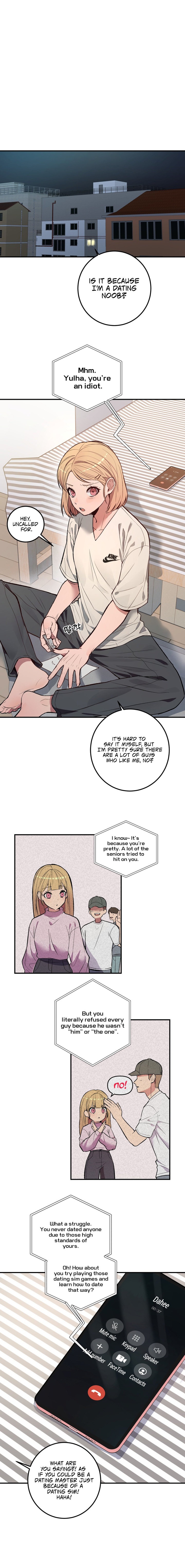 [Dating Sim Short Story] The Dating Simulator Cheat Code - Chapter 1 [photo 4] - MangaPorn