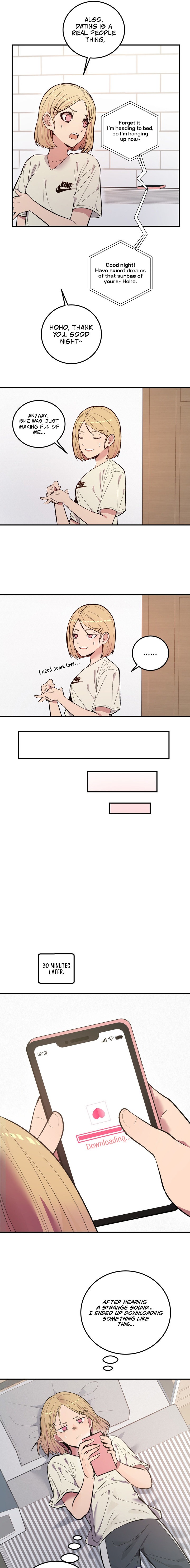 [Dating Sim Short Story] The Dating Simulator Cheat Code - Chapter 1 [photo 5] - MangaPorn