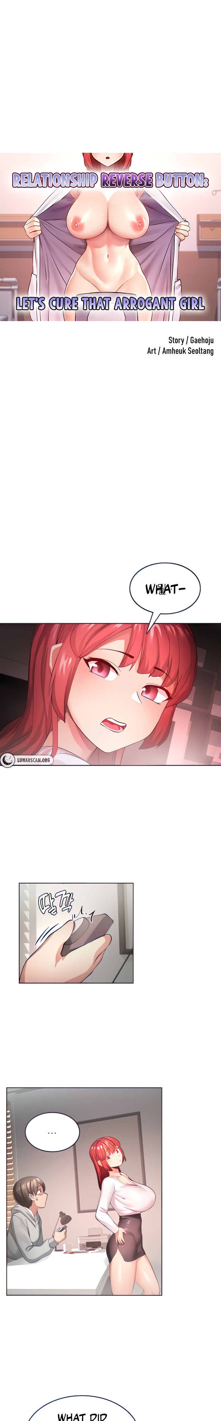 Relationship Reverse Button: Let’s Cure That Arrogant Girl - Chapter 2 [photo 1] - MangaPorn