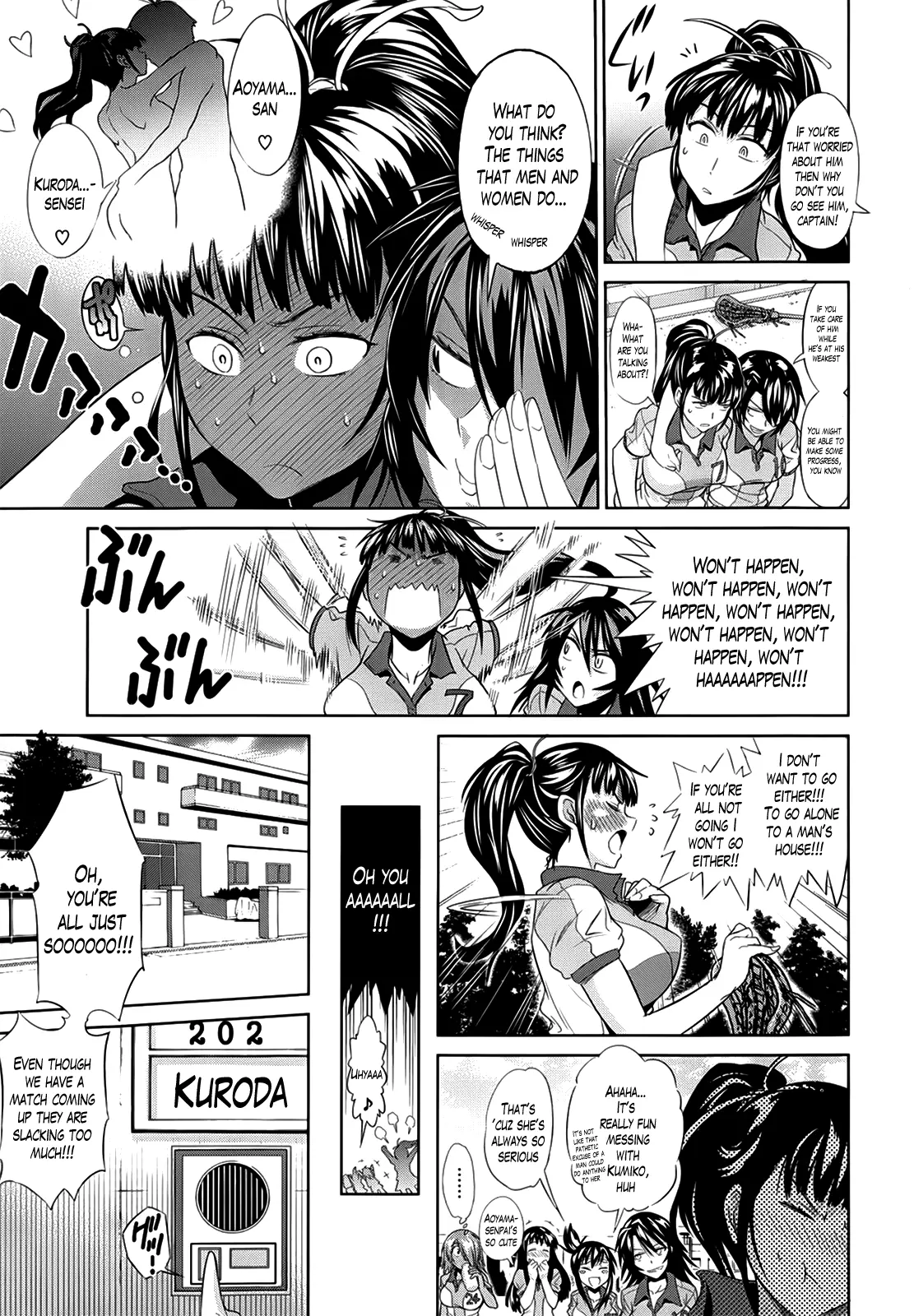Joshi Luck! - Chapter 3 [photo 9] - MangaPorn