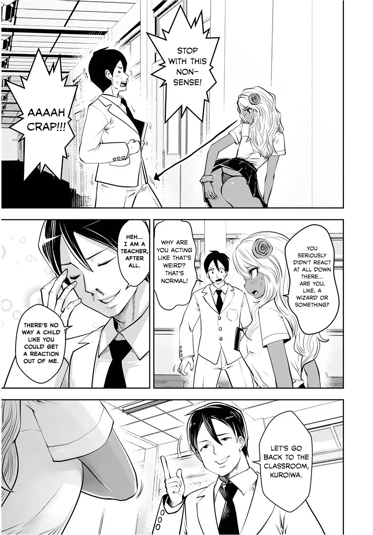 Black Gakkou ni Tsutometeshimatta Sensei - Chapter 3 [photo 3] - MangaPorn