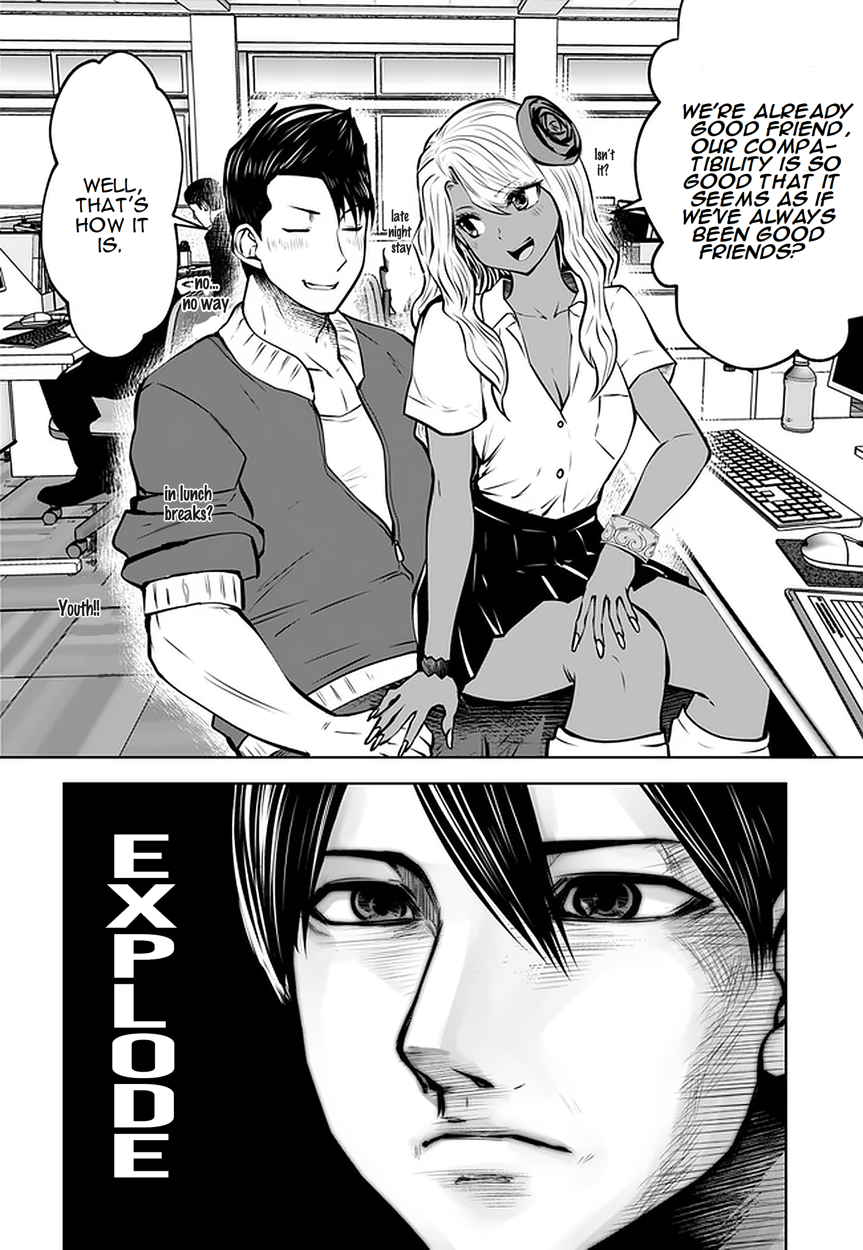 Black Gakkou ni Tsutometeshimatta Sensei - Chapter 18.3 [photo 4] - MangaPorn