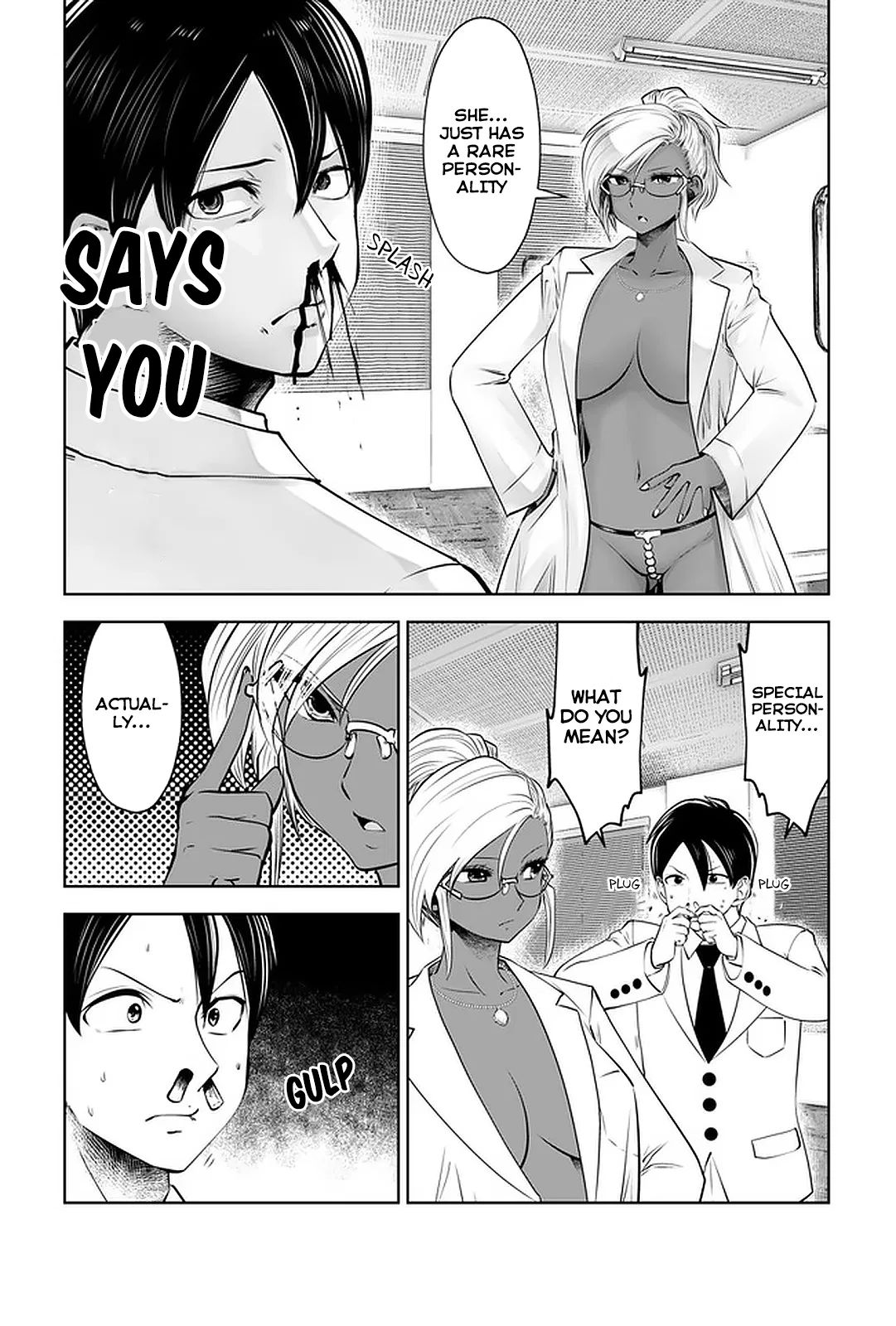 Black Gakkou ni Tsutometeshimatta Sensei - Chapter 21.2 [photo 8] - MangaPorn