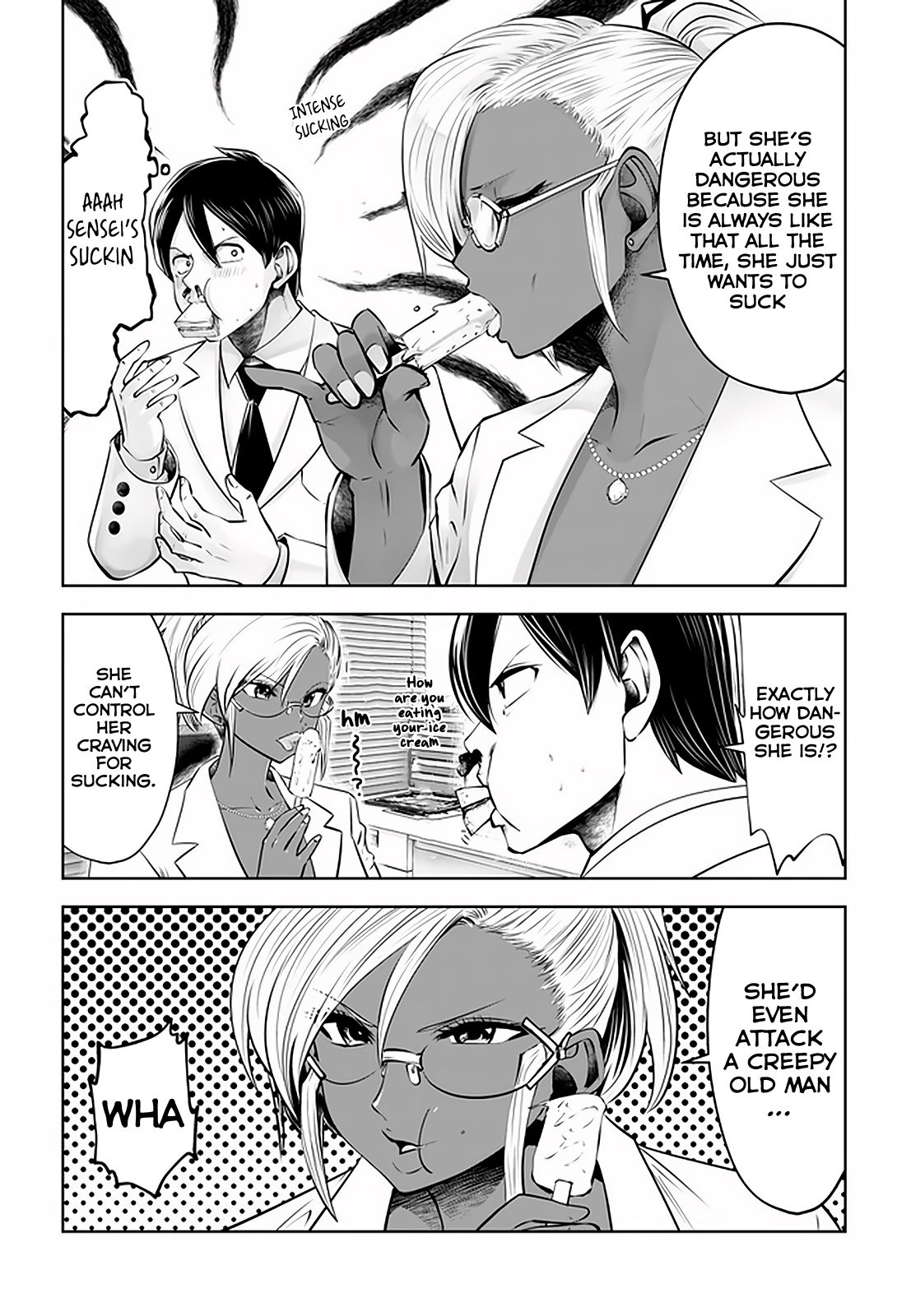 Black Gakkou ni Tsutometeshimatta Sensei - Chapter 21.3 [photo 6] - MangaPorn