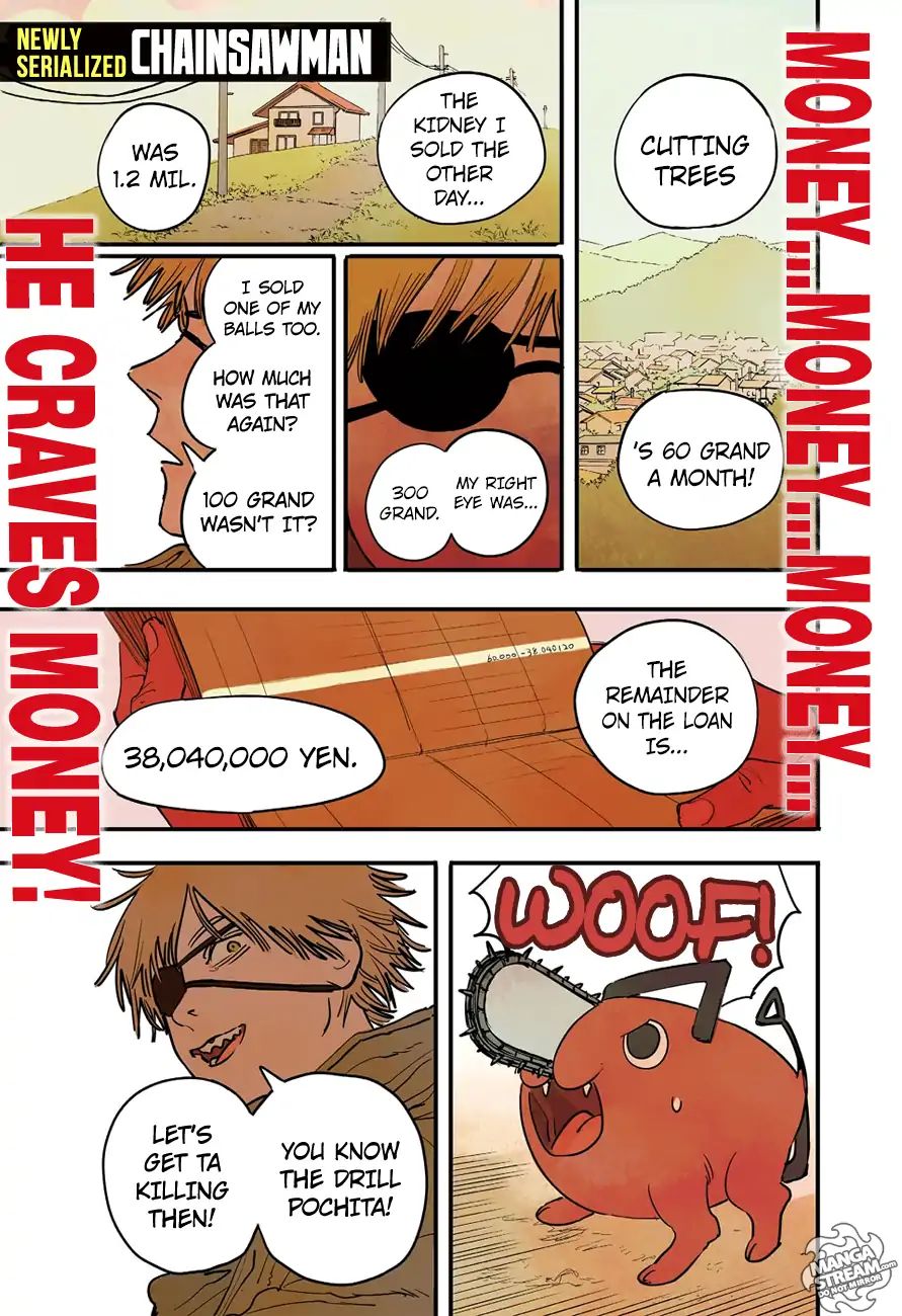 Chainsaw Man - Chapter 1 [photo 2] - MangaPorn