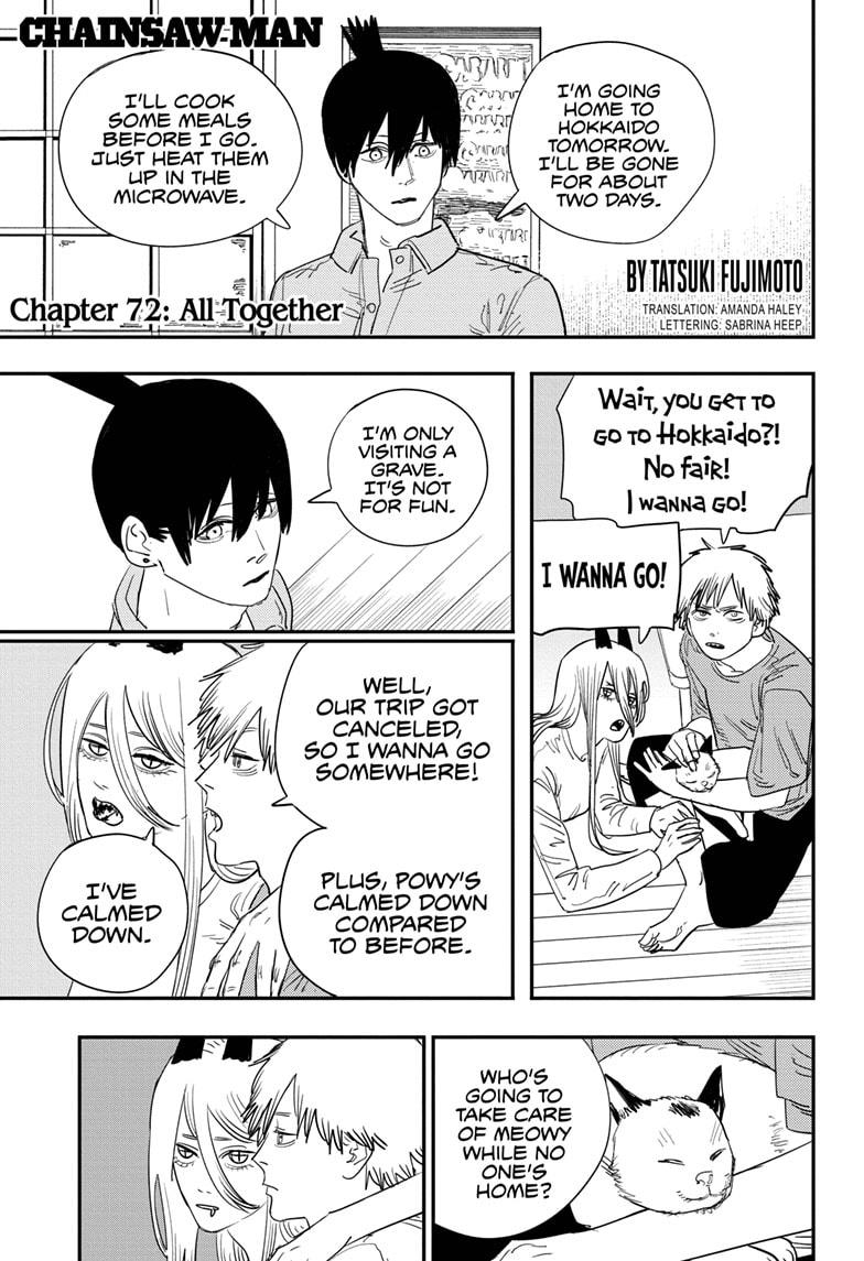 Chainsaw Man - Chapter 72 [photo 1] - MangaPorn