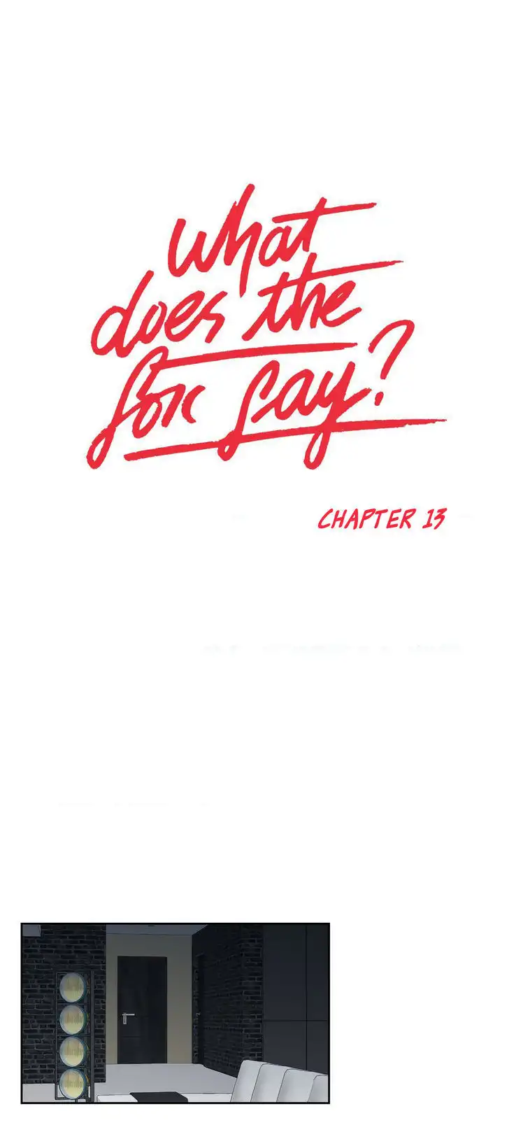 What Does the Fox Say? - Chapter 13 [photo 1] - MangaPorn