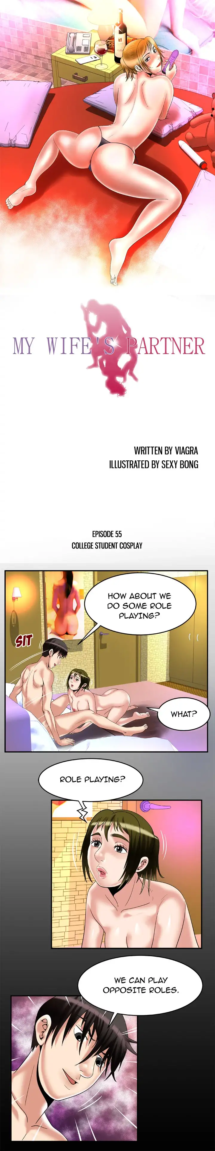 My Wife’s Partner - Chapter 55 [photo 2] - MangaPorn