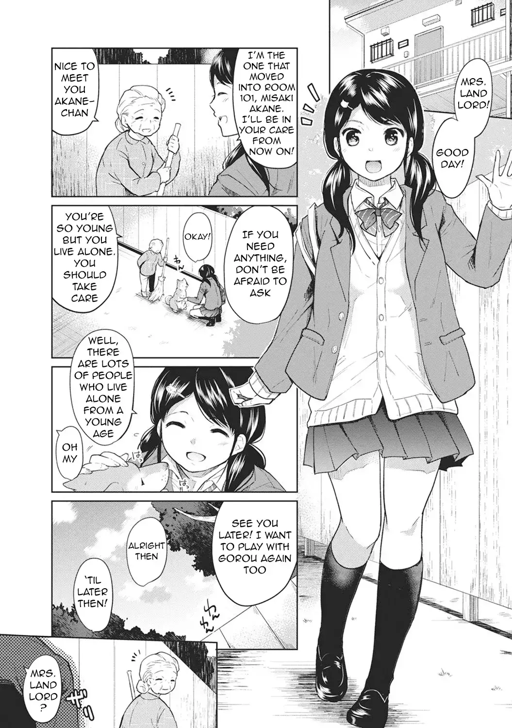 1LDK+JK Ikinari Doukyo? Micchaku!? Hatsu Ecchi!!? - Chapter 1 [photo 2] - MangaPorn