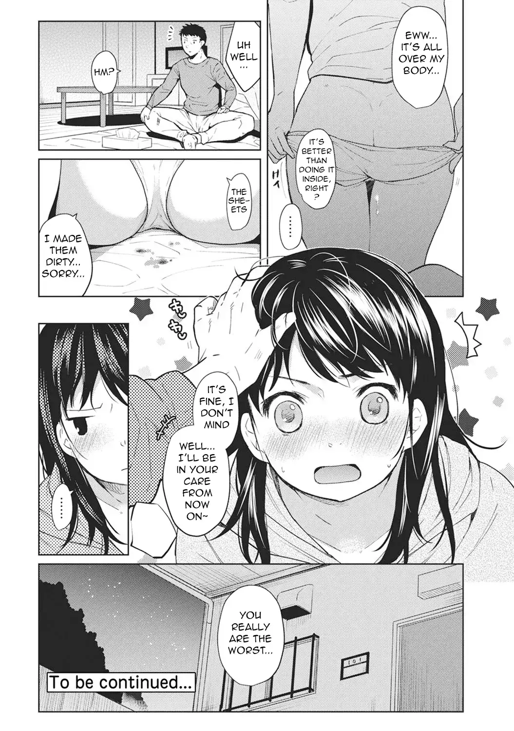 1LDK+JK Ikinari Doukyo? Micchaku!? Hatsu Ecchi!!? - Chapter 1 [photo 25] - MangaPorn