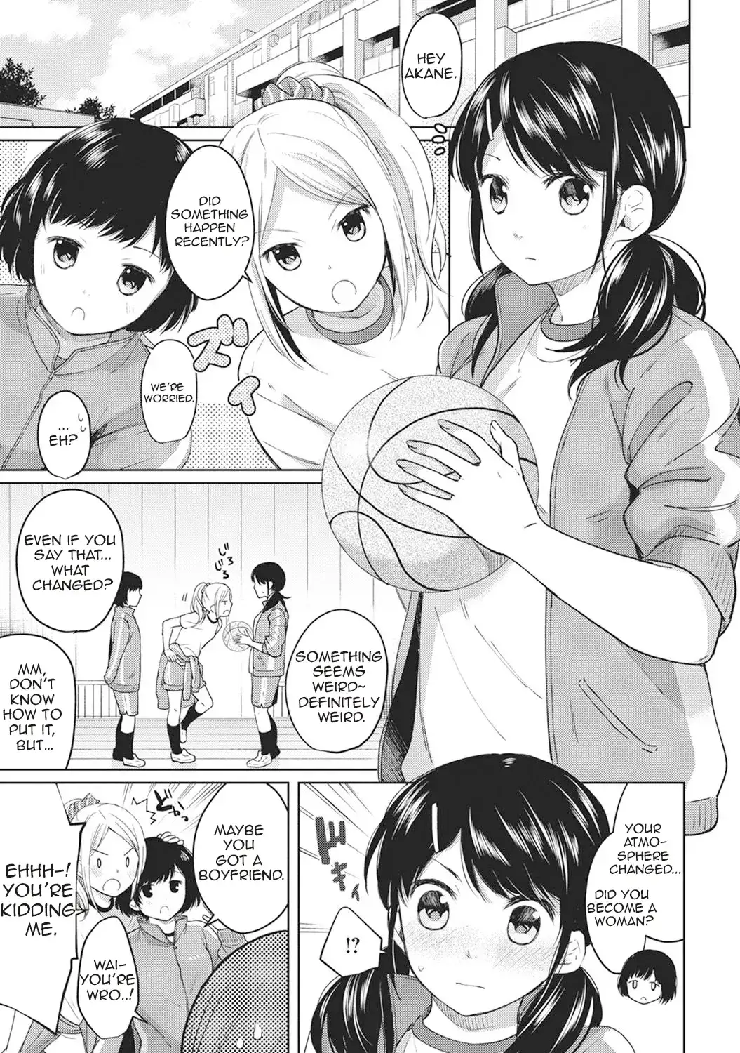 1LDK+JK Ikinari Doukyo? Micchaku!? Hatsu Ecchi!!? - Chapter 4 [photo 2] - MangaPorn