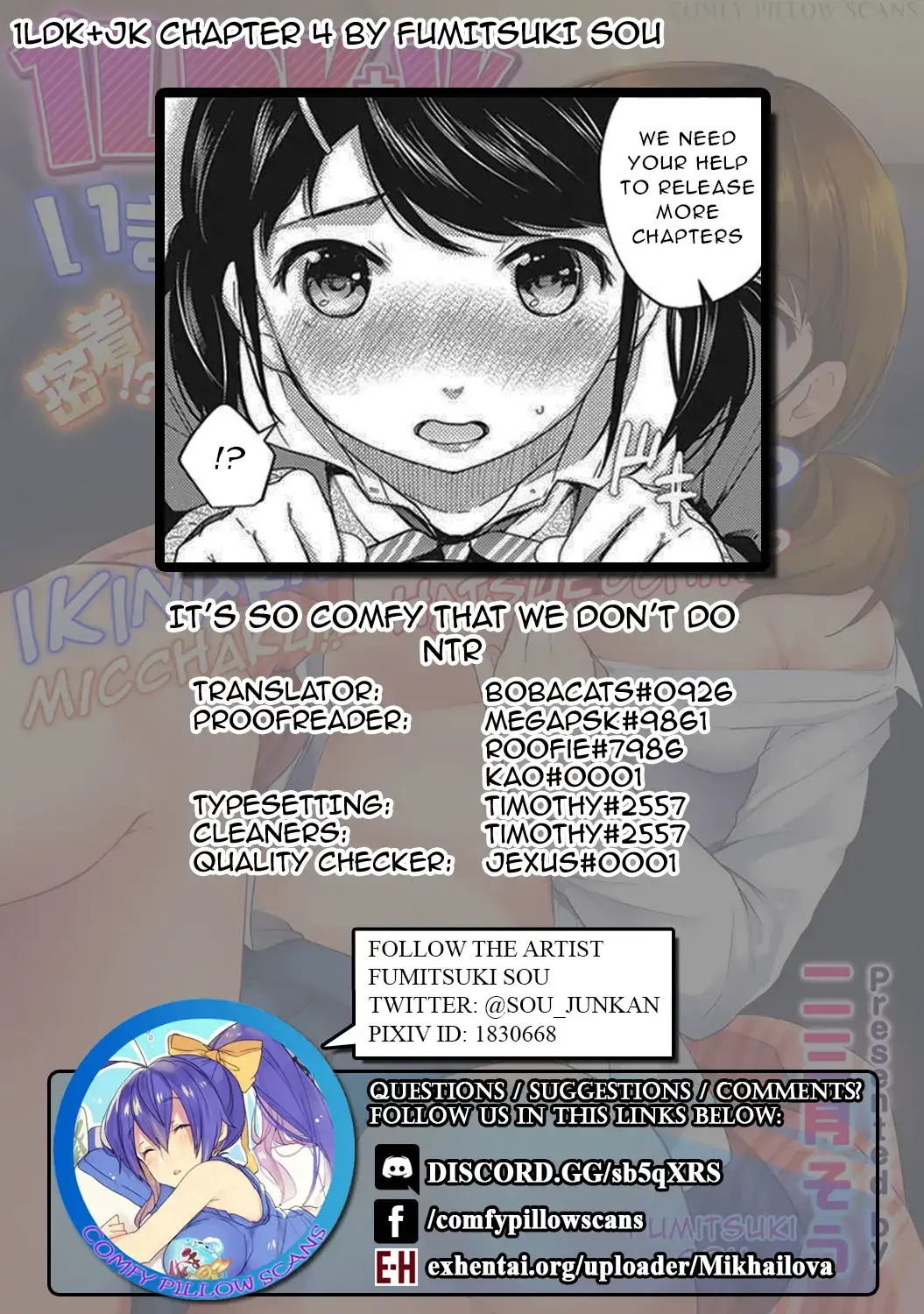 1LDK+JK Ikinari Doukyo? Micchaku!? Hatsu Ecchi!!? - Chapter 4 [photo 26] - MangaPorn