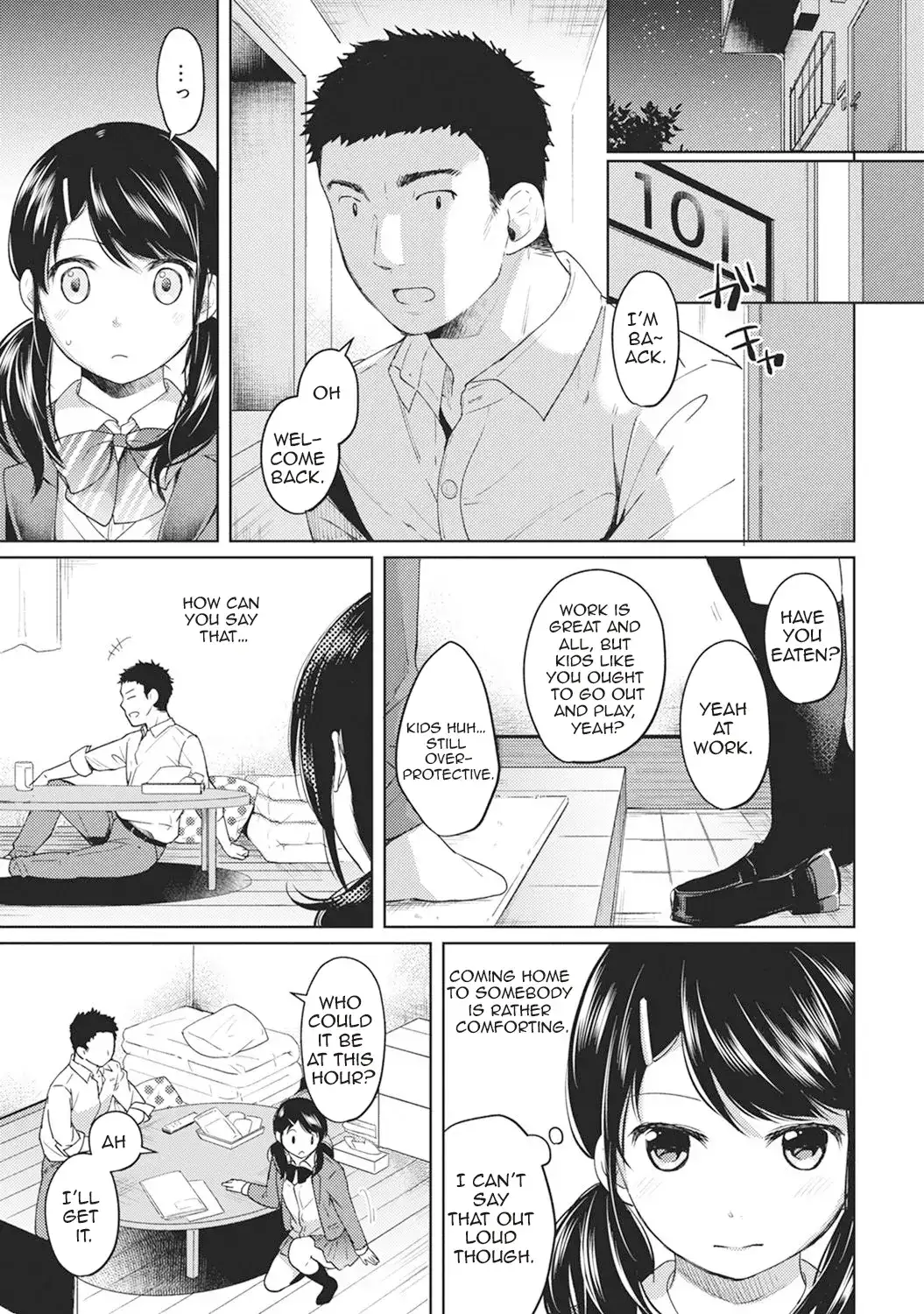 1LDK+JK Ikinari Doukyo? Micchaku!? Hatsu Ecchi!!? - Chapter 4 [photo 4] - MangaPorn