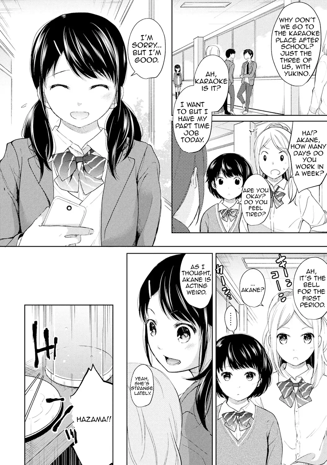 1LDK+JK Ikinari Doukyo? Micchaku!? Hatsu Ecchi!!? - Chapter 5 [photo 3] - MangaPorn