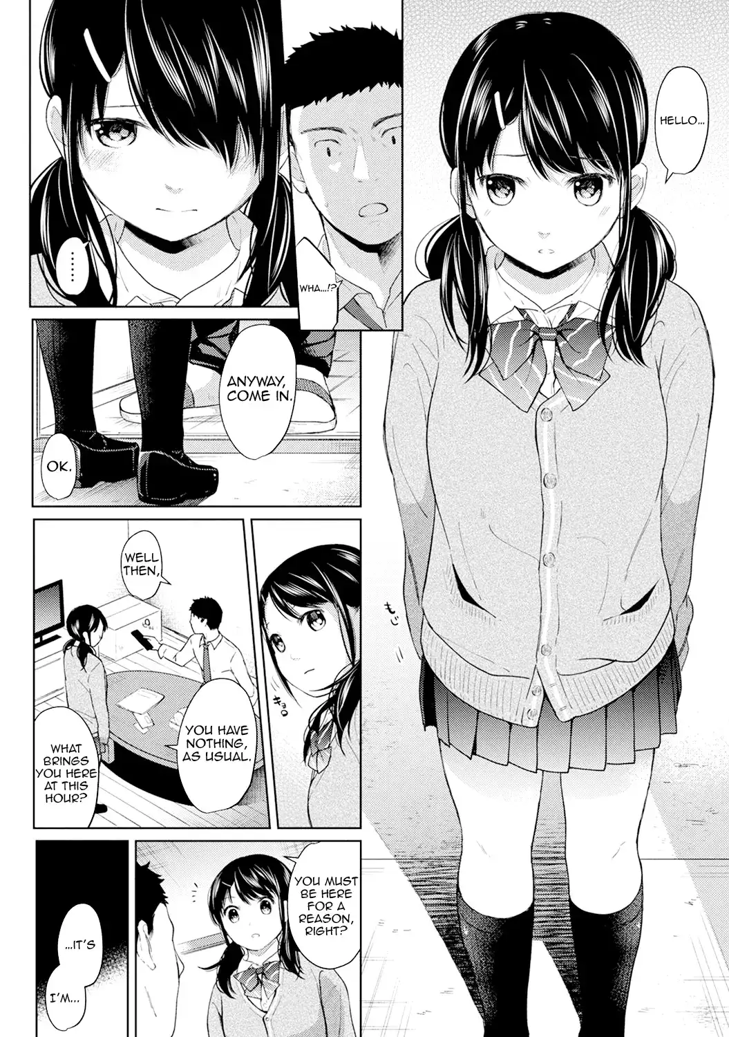 1LDK+JK Ikinari Doukyo? Micchaku!? Hatsu Ecchi!!? - Chapter 5 [photo 7] - MangaPorn