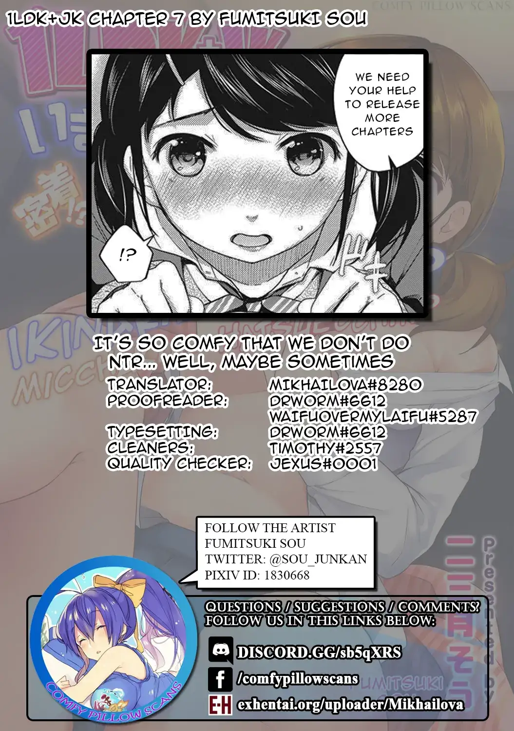 1LDK+JK Ikinari Doukyo? Micchaku!? Hatsu Ecchi!!? - Chapter 7 [photo 26] - MangaPorn