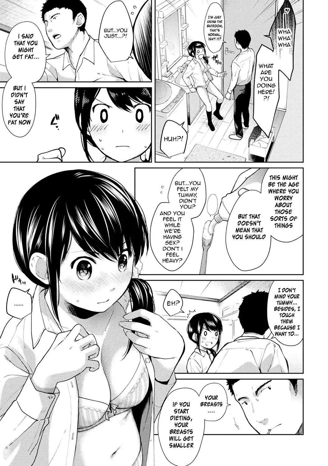 1LDK+JK Ikinari Doukyo? Micchaku!? Hatsu Ecchi!!? - Chapter 7 [photo 6] - MangaPorn