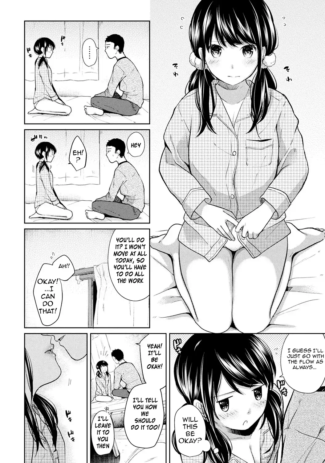 1LDK+JK Ikinari Doukyo? Micchaku!? Hatsu Ecchi!!? - Chapter 7 [photo 9] - MangaPorn