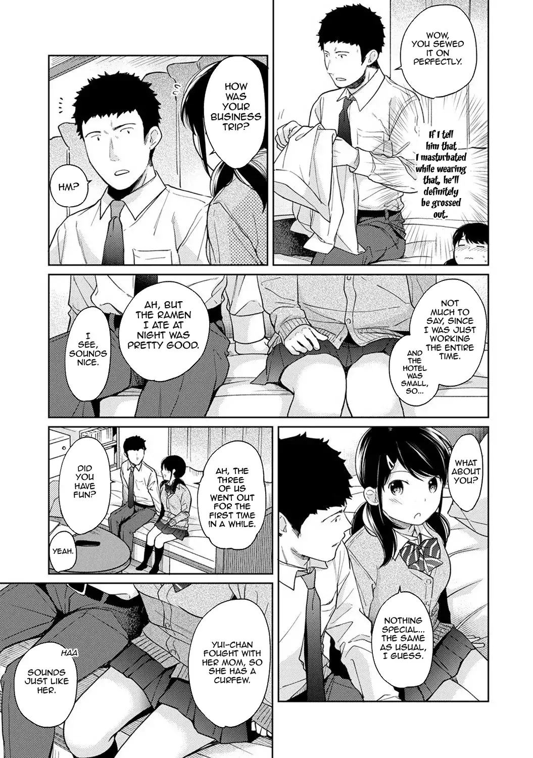 1LDK+JK Ikinari Doukyo? Micchaku!? Hatsu Ecchi!!? - Chapter 15 [photo 12] - MangaPorn