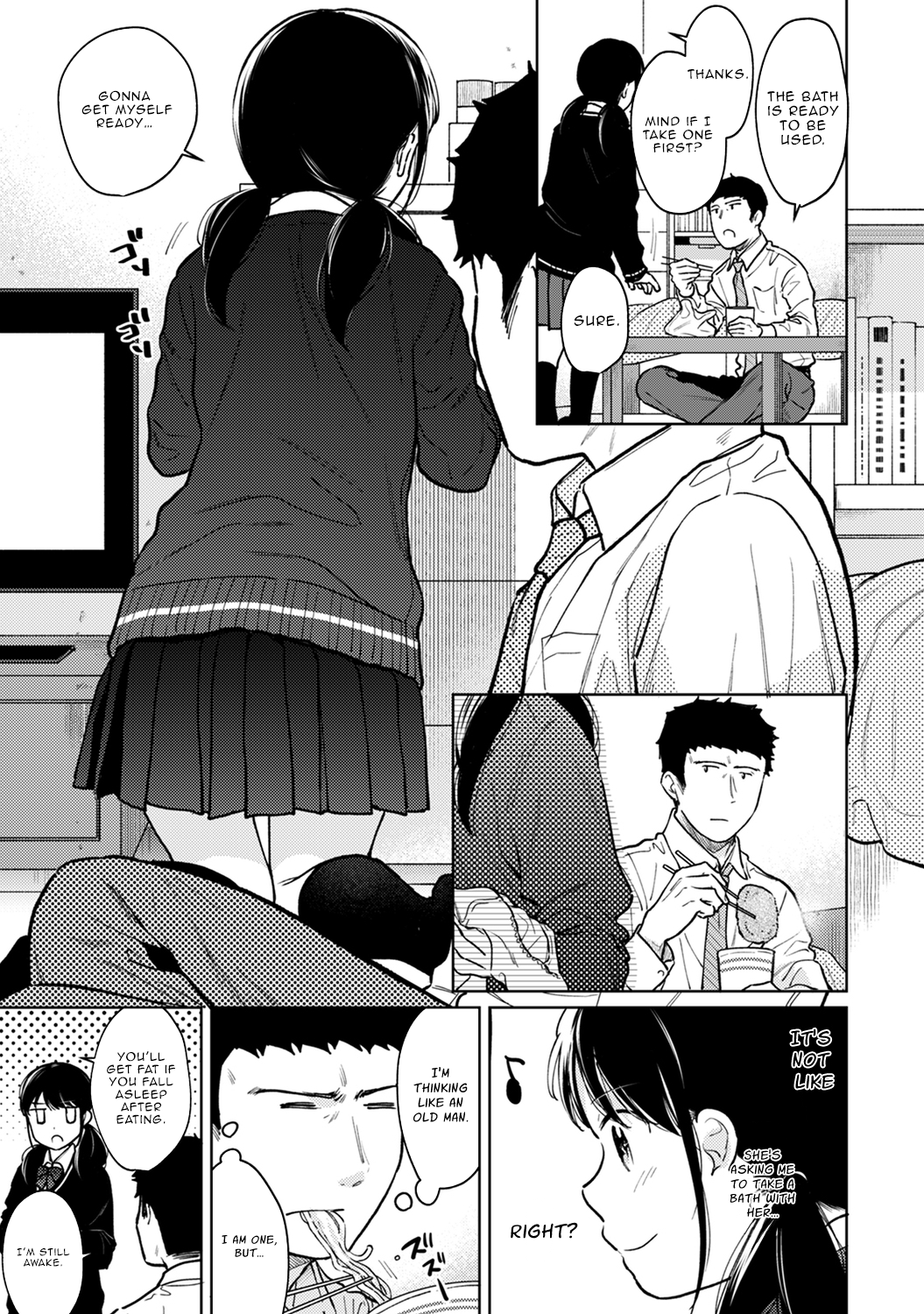 1LDK+JK Ikinari Doukyo? Micchaku!? Hatsu Ecchi!!? - Chapter 25 [photo 4] - MangaPorn