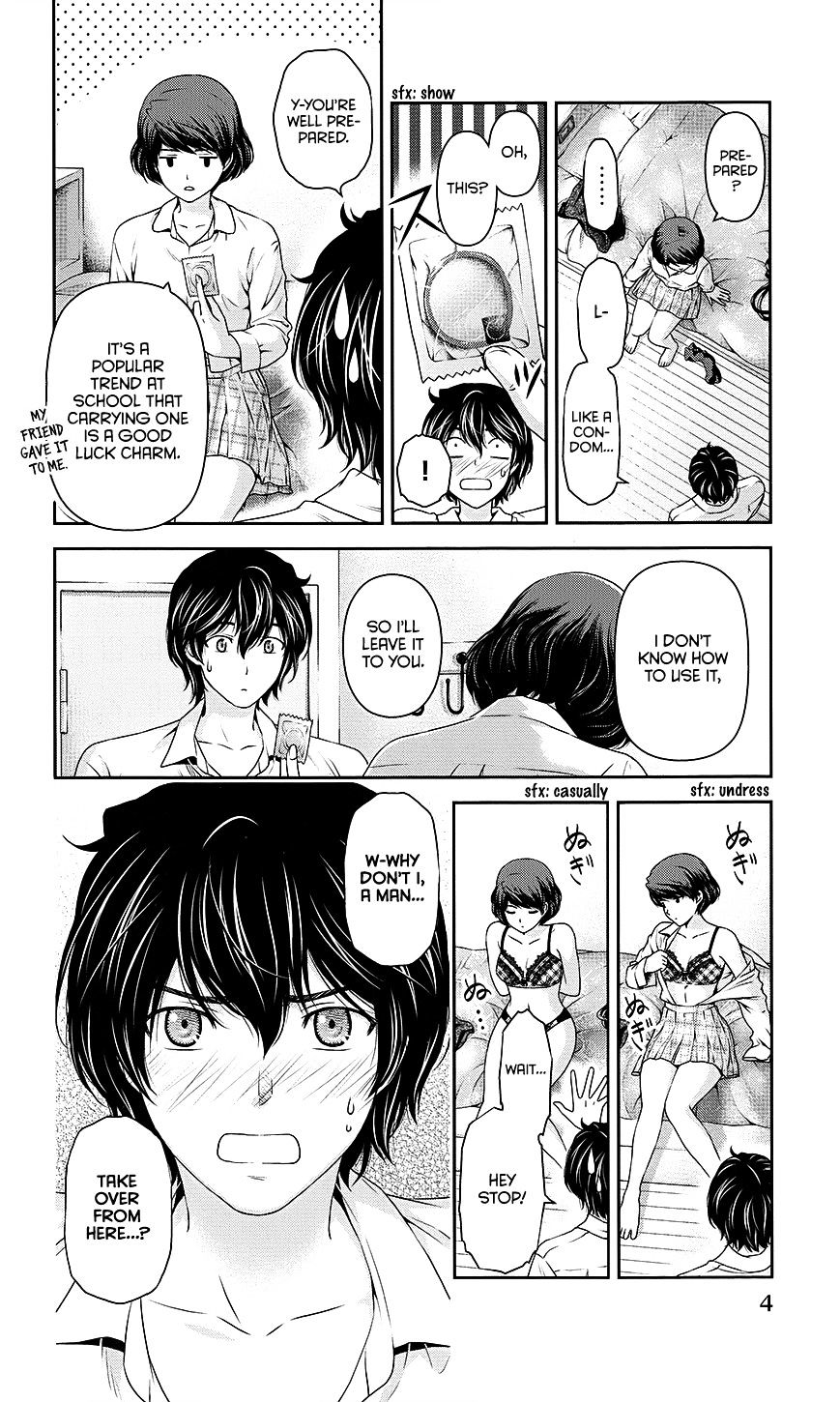 Domestic na Kanojo - Chapter 35.5 [photo 4] - MangaPorn