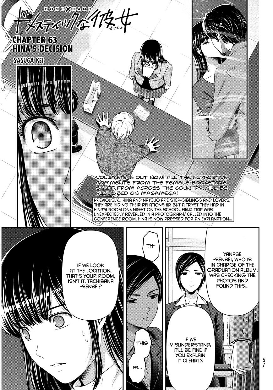 Domestic na Kanojo - Chapter 63 [photo 2] - MangaPorn