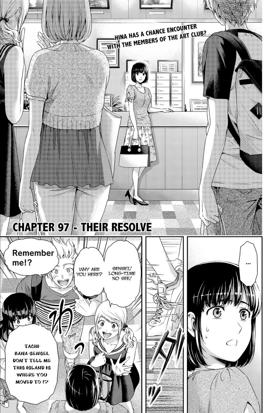 Domestic na Kanojo - Chapter 97 [photo 2] - MangaPorn